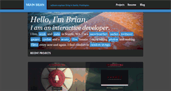 Desktop Screenshot of brainbrian.com